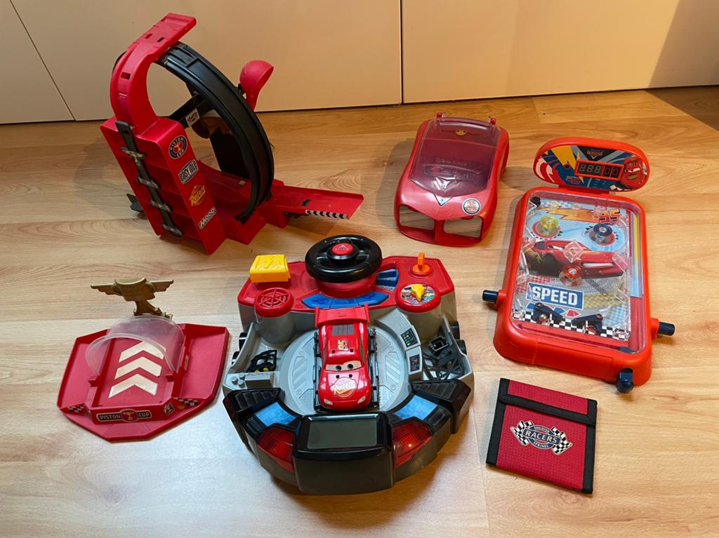 Cars speelgoed, Ophalen, Gebruikt