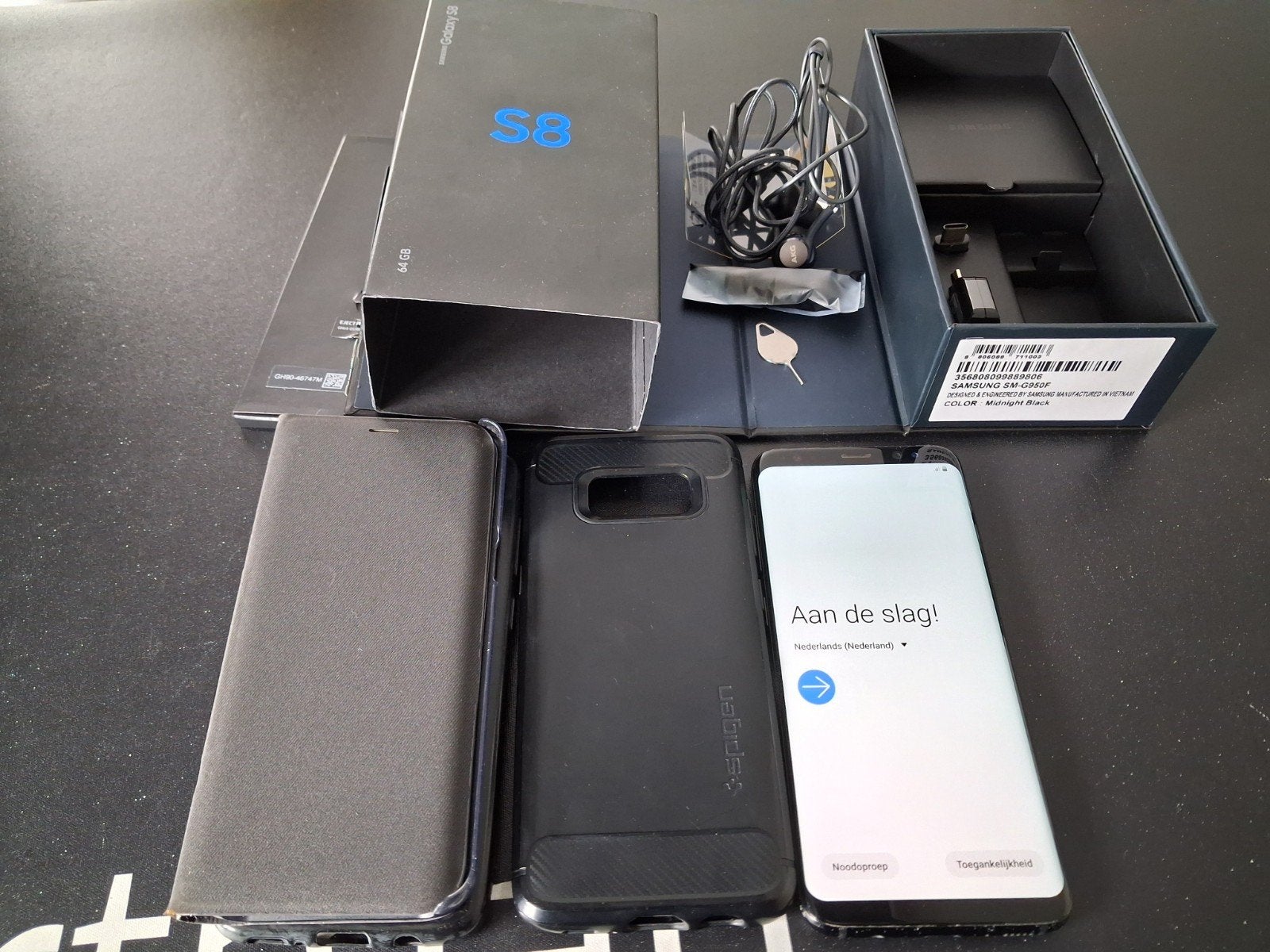 Samsung Galaxy S8 64GB, Zwart, Touchscreen, Ophalen of Verzenden, Zo goed als nieuw