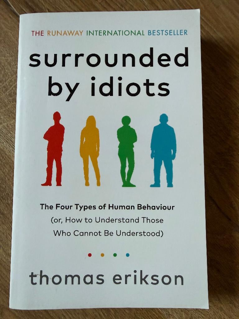 Surrounded by Idiots - Thomas Erikson (Goede staat), Boeken, Psychologie, Gelezen, Sociale psychologie, Ophalen of Verzenden