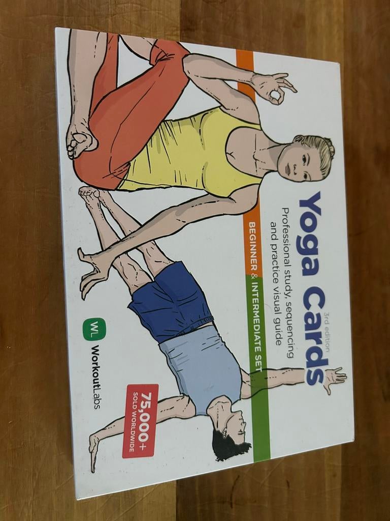 Yoga kaarten beginner en intermediate, Sport en Fitness, Yoga en Pilates, Ophalen of Verzenden, Nieuw