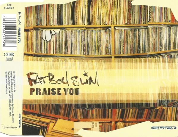FATBOY SLIM CD SINGLE PRAISE YOU, 6 singles of meer, Ophalen of Verzenden, Zo goed als nieuw, Pop