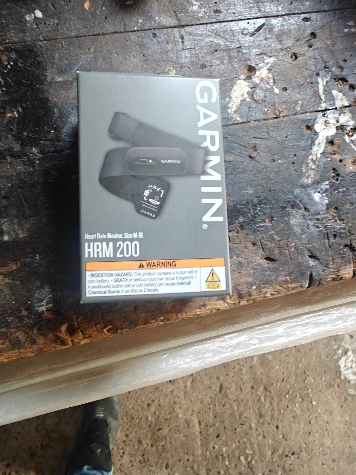 Garmin HRM 200 Hartslagmeter - Nieuw in doos, Ophalen of Verzenden, Nieuw, Garmin, Met borstriem