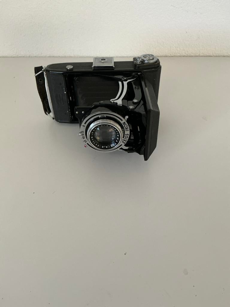 Zeiss Ikon Nettar 515/2 vouwcamera, Audio, Tv en Foto, Fotocamera's Analoog, Ophalen of Verzenden, Gebruikt, Spiegelreflex, Overige Merken