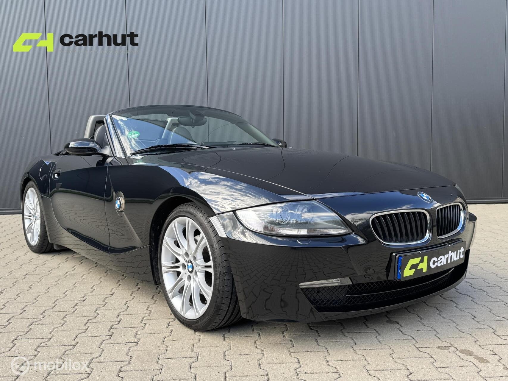 BMW Z4 Roadster 2.5si|218 PK|unieke uitvoering en unieke sta, Achterwielaandrijving, Gebruikt, Zwart, 2497 cc