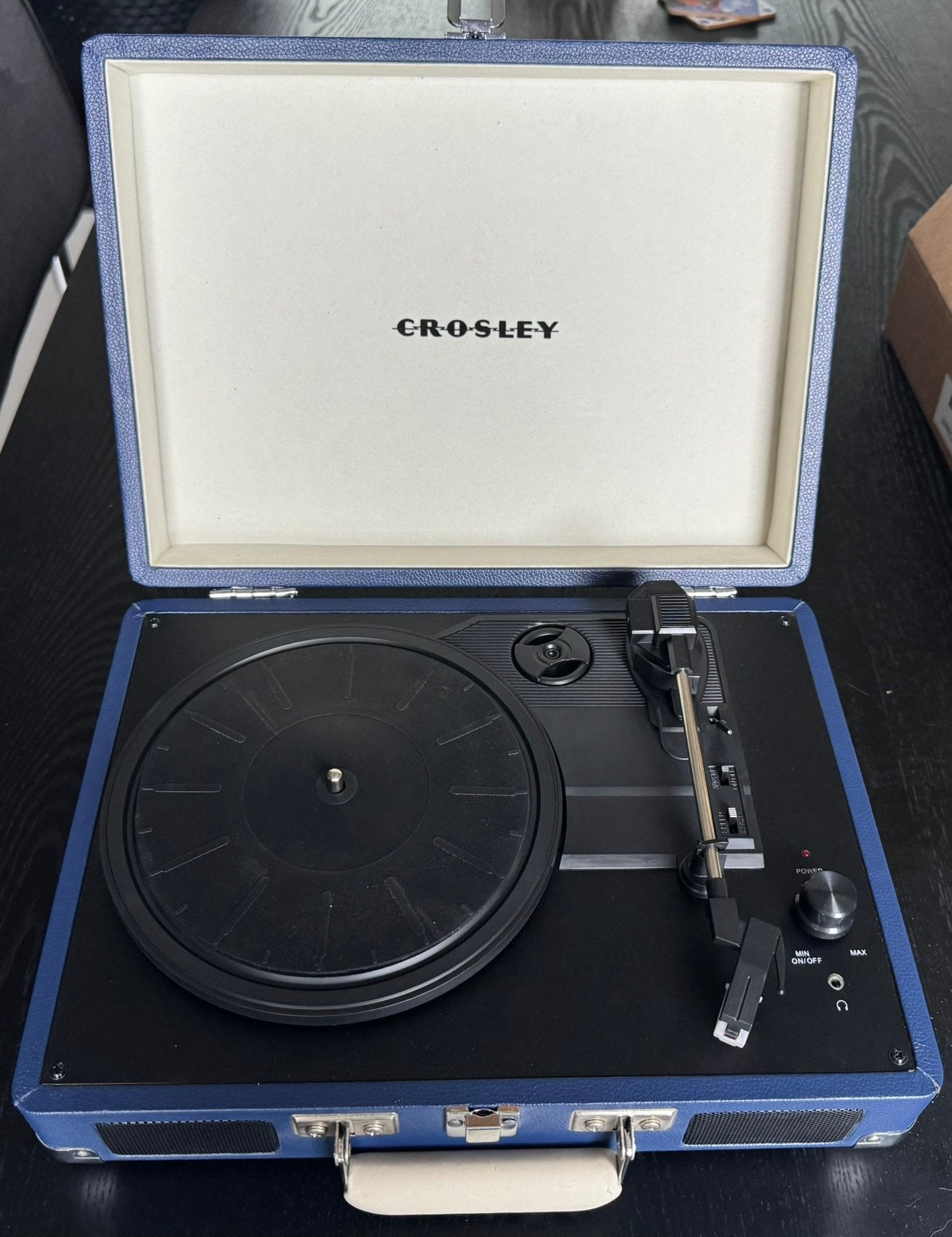 Crosley platenspeler blauw koffer model, Ophalen of Verzenden, Zo goed als nieuw, Overige merken