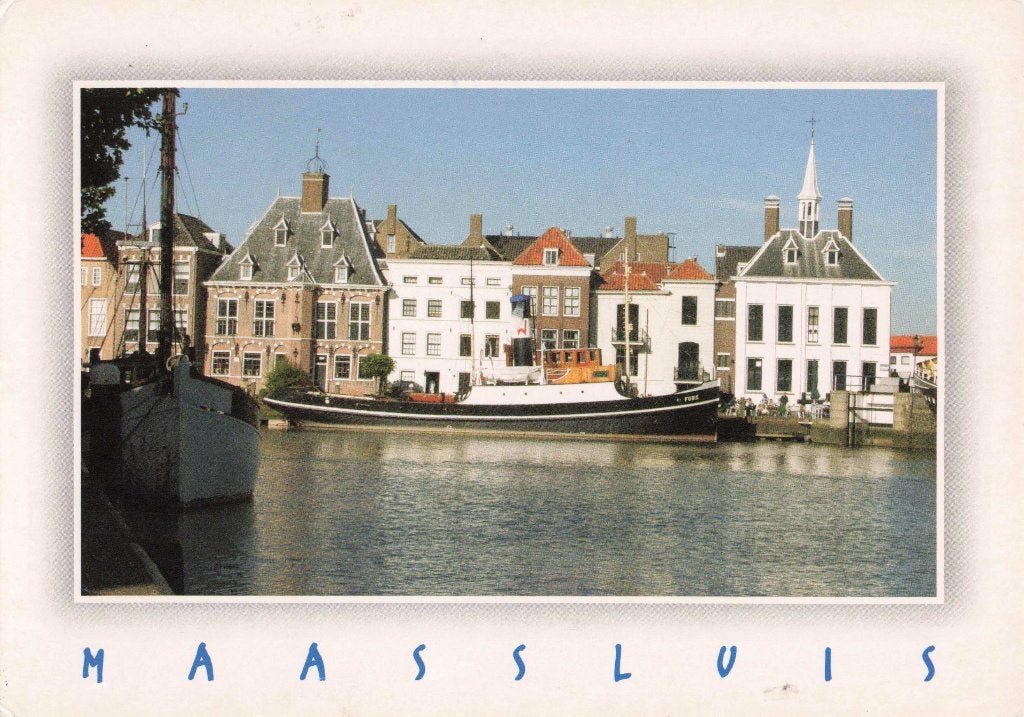 Maassluis Haven met Museumstoomsleepboot Furie L3406, Ophalen, 1980 tot heden, Gelopen, Zuid-Holland