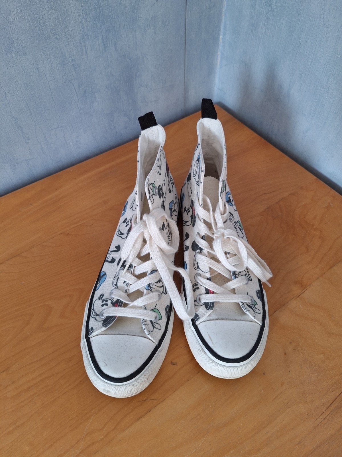 Disney Mickey Mouse Sneakers, Primark, Wit, Ophalen of Verzenden, Sneakers of Gympen