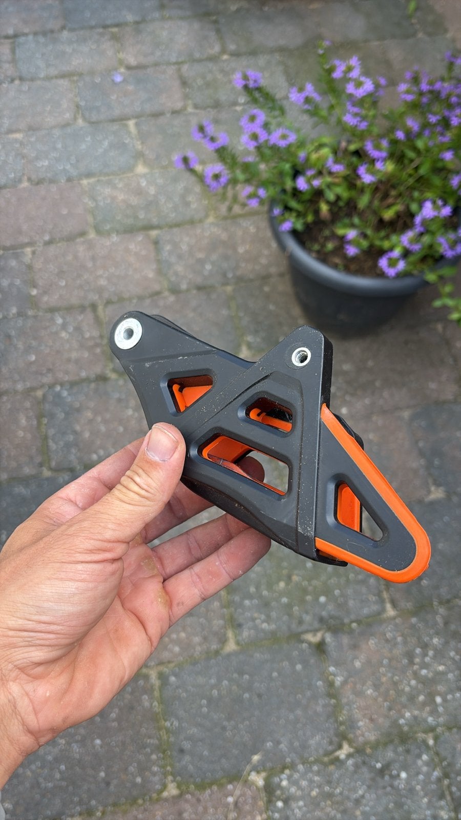 Nieuwe OEM Kettinggeleider KTM, Ophalen of Verzenden, Gebruikt