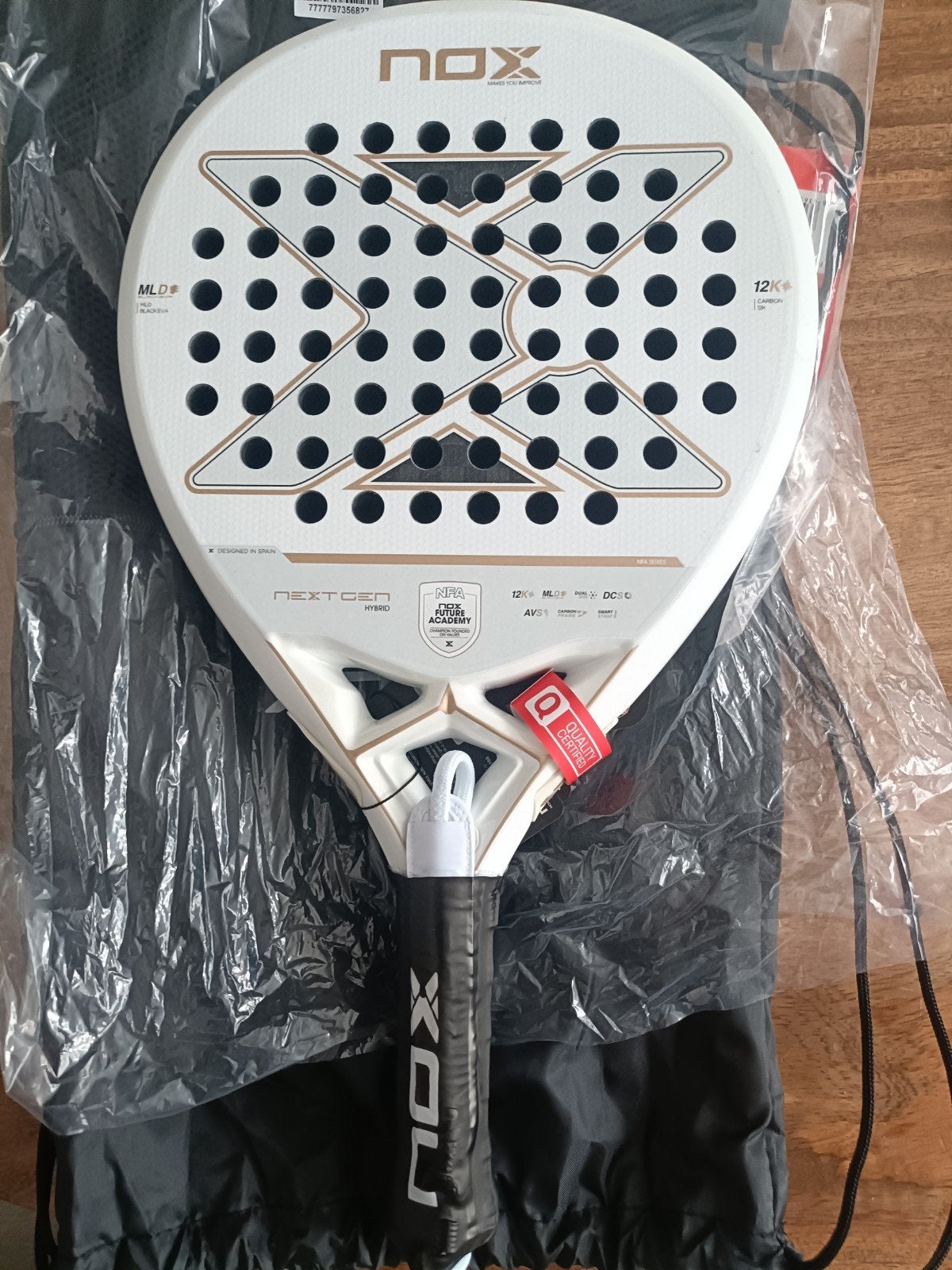 Nox NextGen Pro Hybrid 12k, Sport en Fitness, Padel, Ophalen of Verzenden, Nieuw