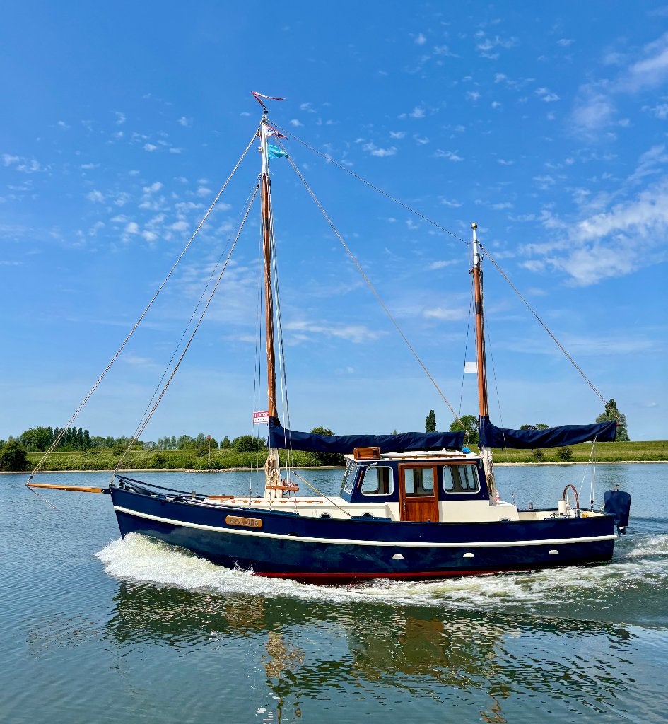 Spiegelkotter Koopmans Motorsailer 10,50 lengte x 3,85 breed, Watersport en Boten, Motorboten en Motorjachten, Overige merken