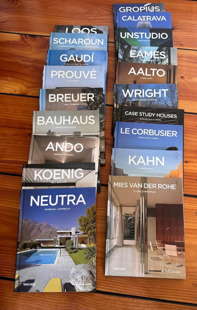 architectuur boeken, Diverse auteurs, Ophalen of Verzenden, Zo goed als nieuw, Architectuur algemeen