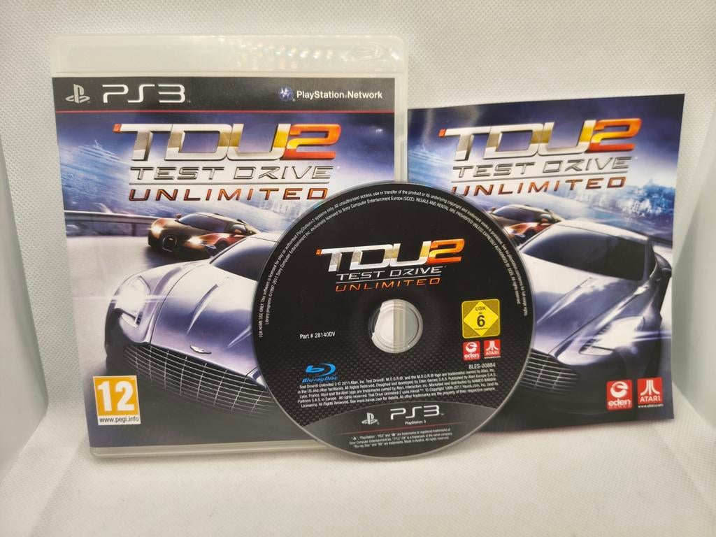 TDU test drive unlimited 2 Playstation 3 game, Spelcomputers en Games, 1 speler, Racen en Vliegen, Ophalen of Verzenden, Zo goed als nieuw