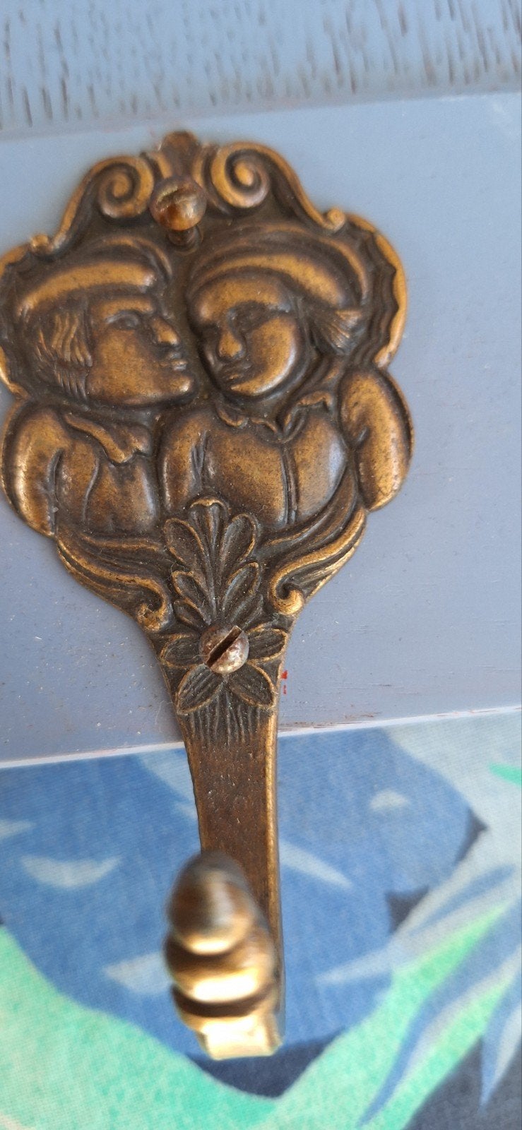 6  PRACHTIG BRONZEN HAKEN, Ophalen