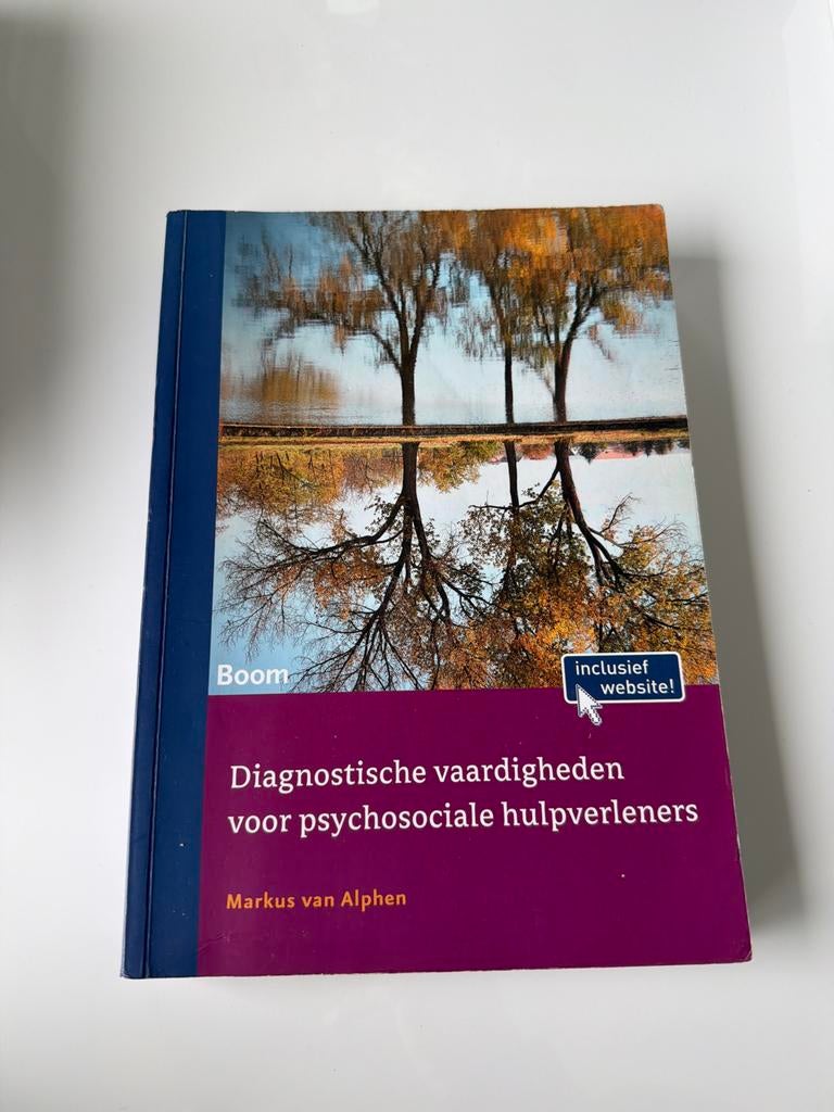Diagnostische vaardigheden voor psychosociale hulpverleners, Ophalen of Verzenden, Gamma, Gelezen, HBO