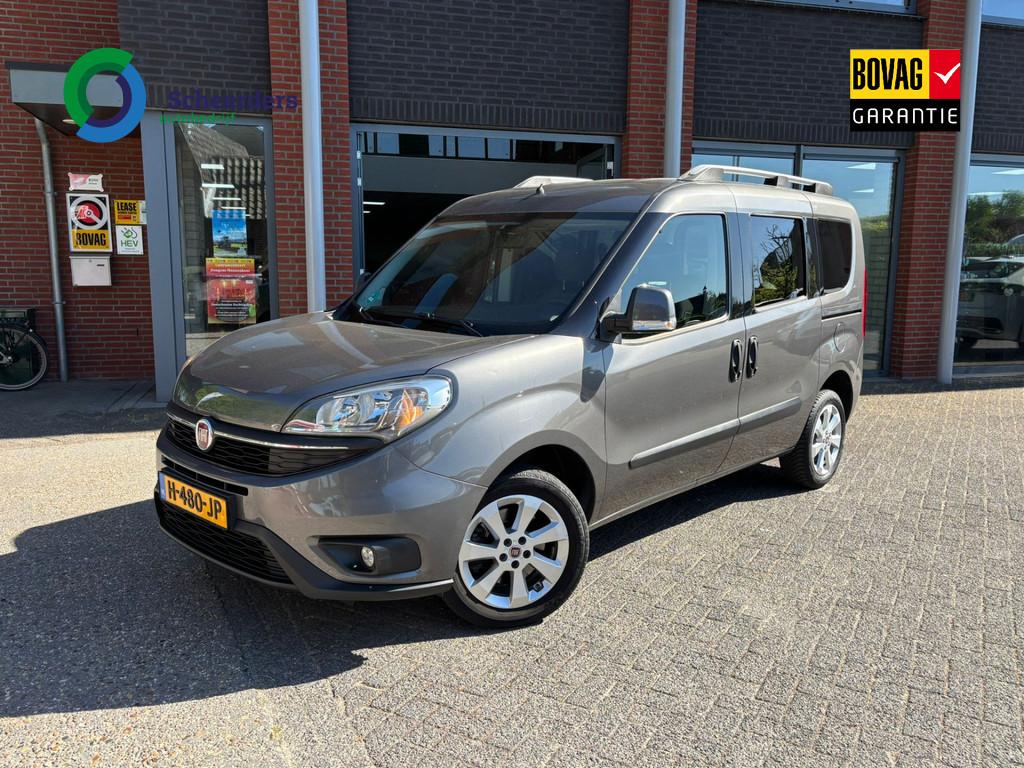 Fiat Doblò 1.4 T-Jet Lounge, trekhaak, climatronic 1 jaar g, Auto's, Fiat, Voorwielaandrijving, 12 maanden, Gebruikt, 4 cilinders