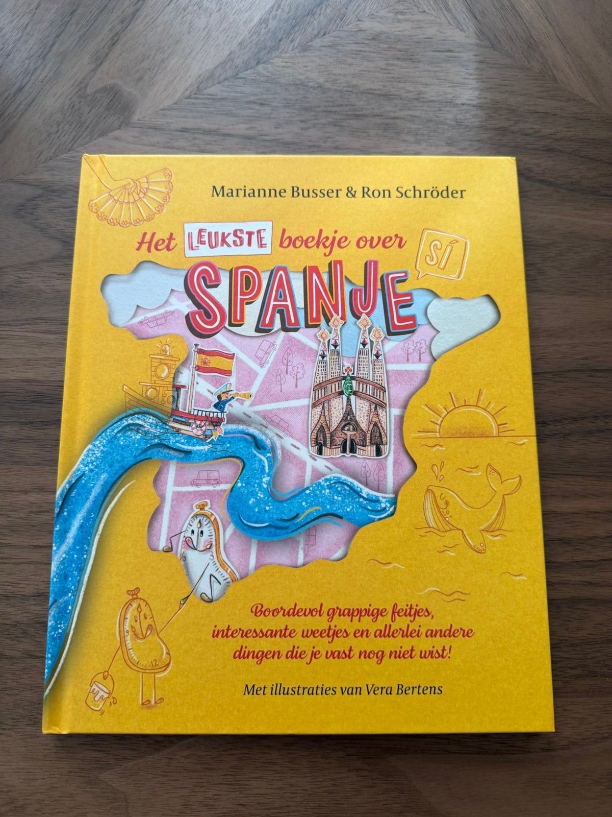 Marianne Busser - Het leukste boekje over Spanje, Non-fictie, Ophalen of Verzenden, Zo goed als nieuw, Marianne Busser; Ron Schröder