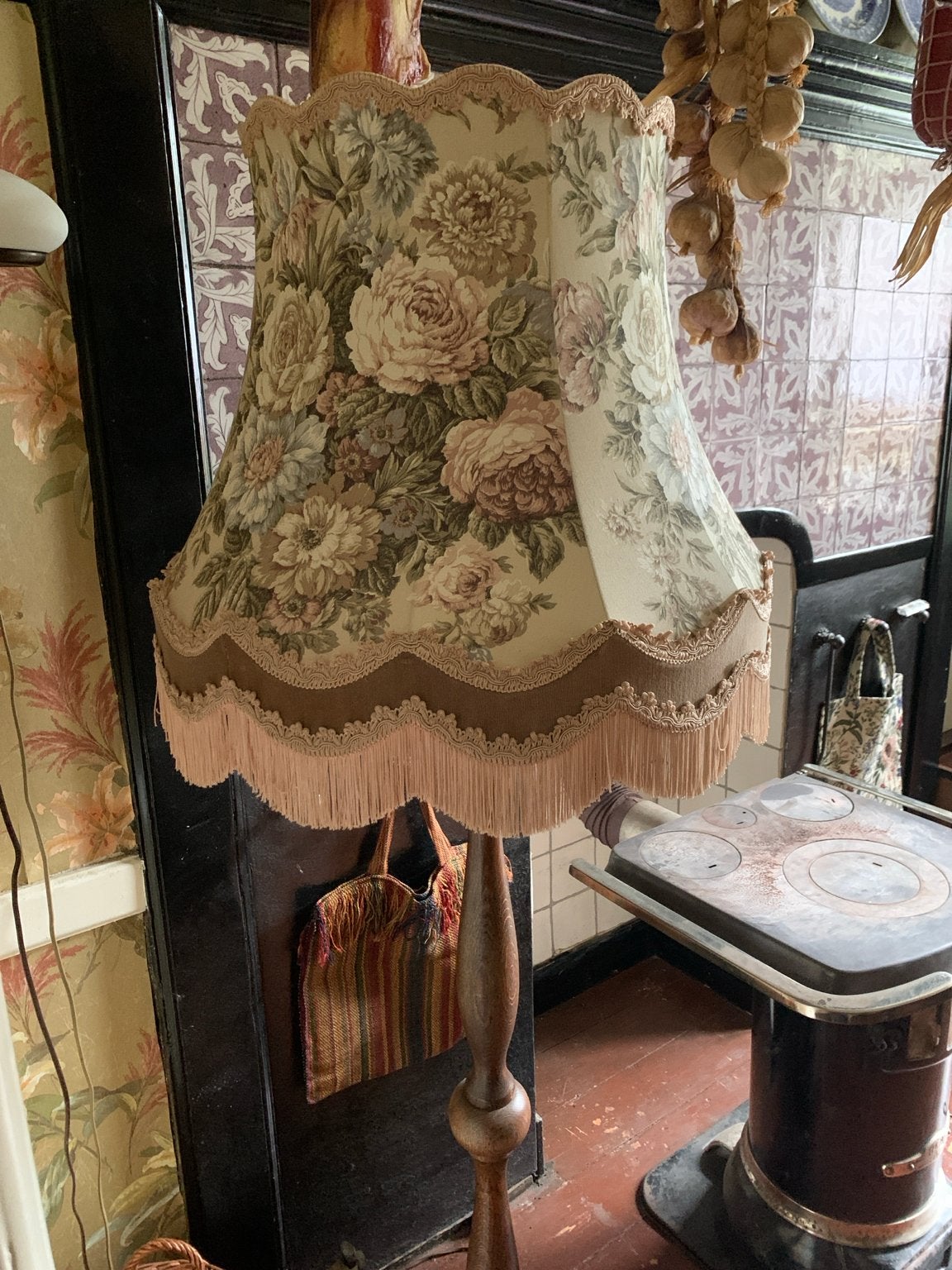 Vintage vloerlamp, Huis en Inrichting, Ophalen, Overige materialen, Gebruikt, Vintage