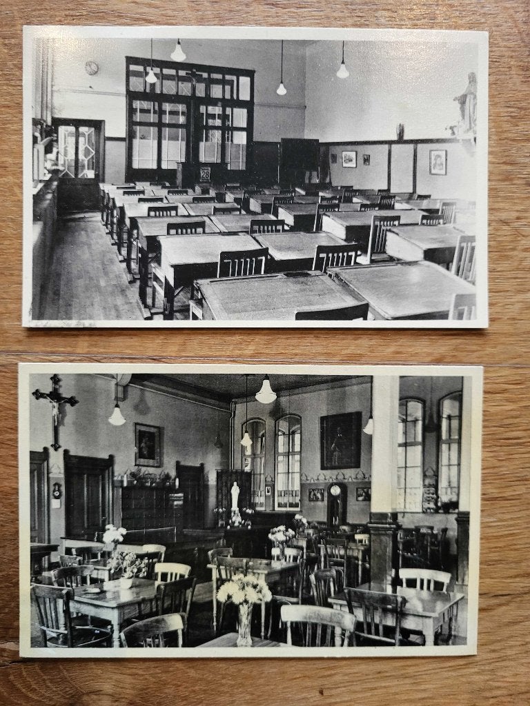 TILBURG kweekschool interieur Internaat Sint Stanislaus, Ophalen, Voor 1920, Noord-Brabant