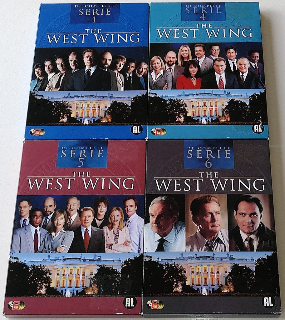 TV-Serie *** WEST WING *** Seizoen 1 + 4 + 5 + 6, Engels, Alle leeftijden, Nederlands, Ophalen of Verzenden