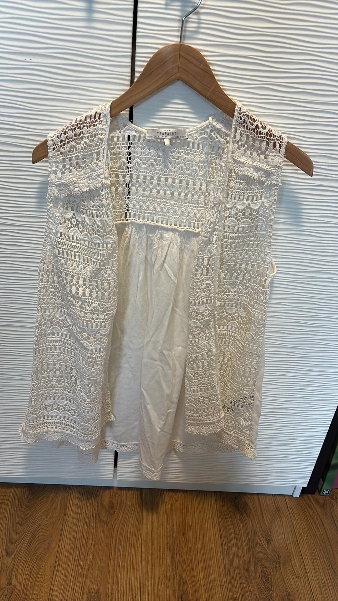 Gilet/vest trafaluc Zara, Ophalen of Verzenden, Nieuw, Maat 38/40 (M), Wit