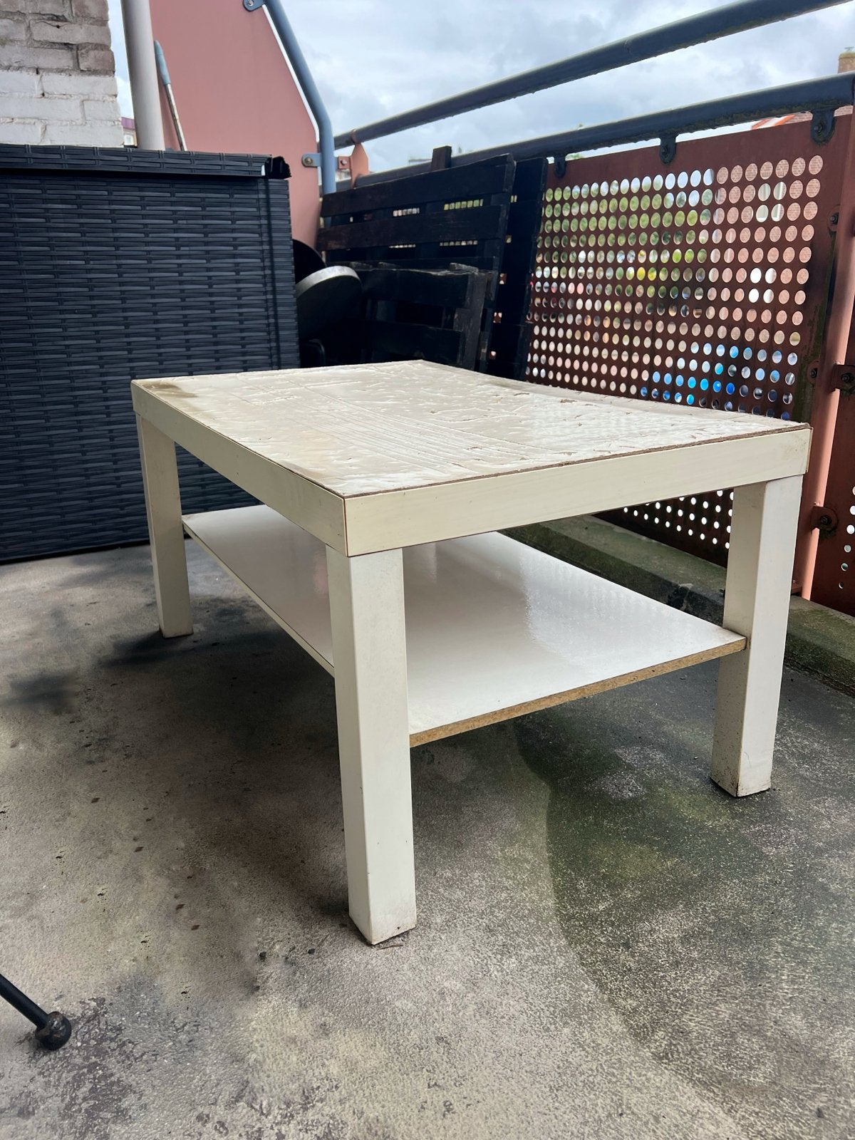 Salontafel, Huis en Inrichting, Ophalen, Gebruikt, 100 tot 150 cm, 50 tot 100 cm