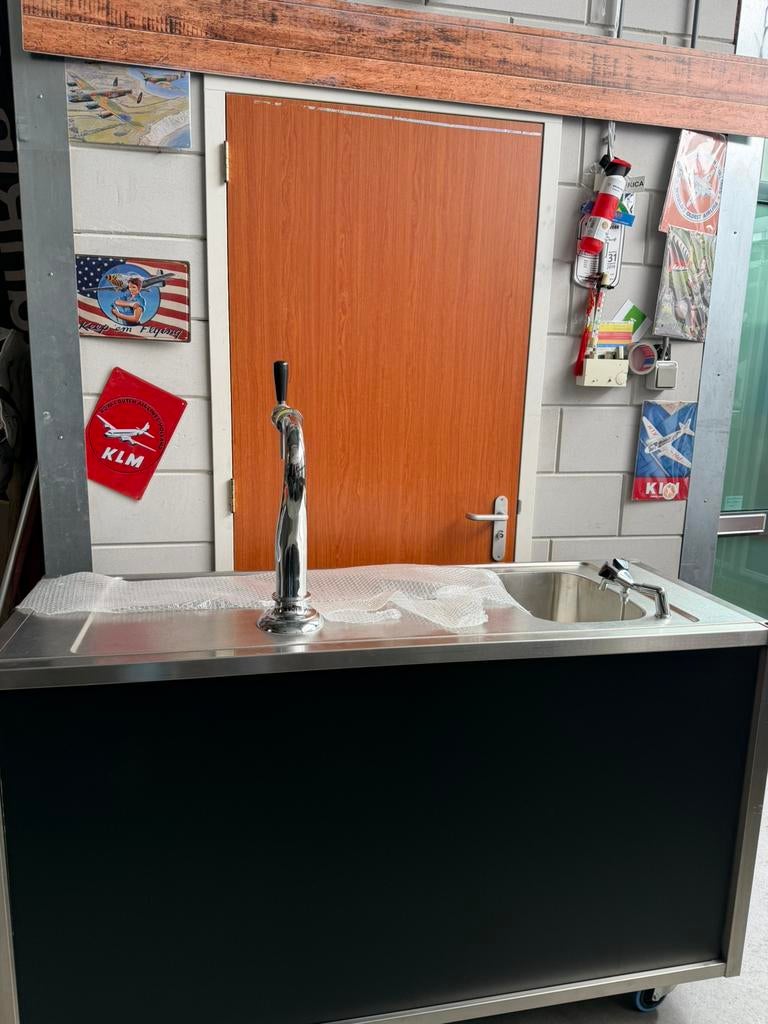 Biertap mobiel met gamko koeling, Ophalen