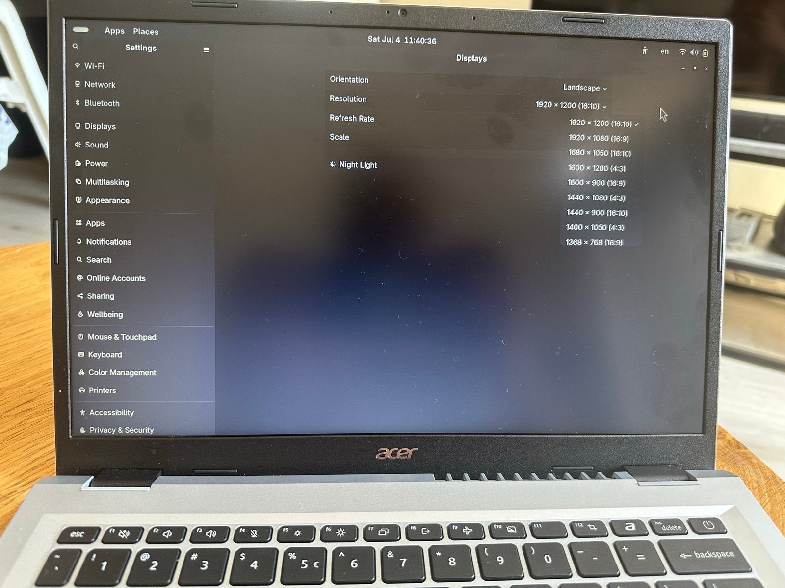 Te koop of ruilen: Acer Aspire AG14-31P Laptop, Computers en Software, Ophalen, Met videokaart, Qwerty, 14 inch