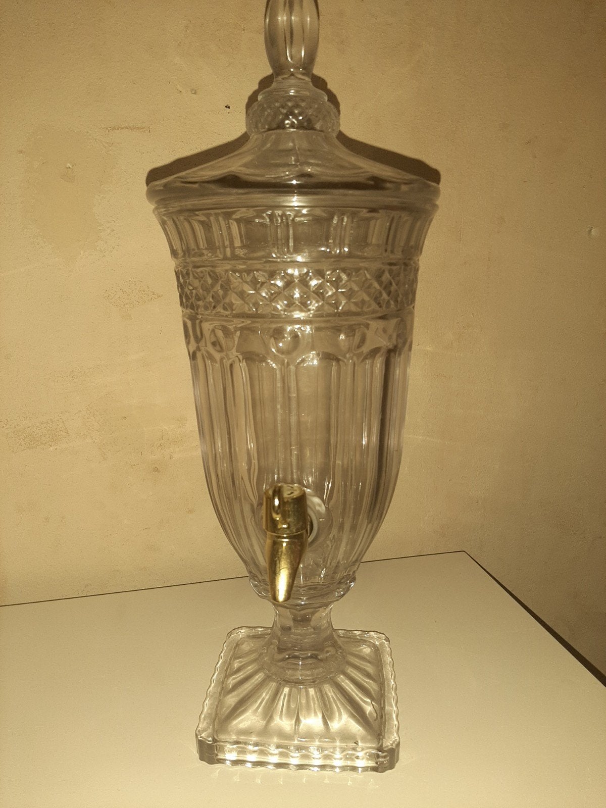 Decoratie glas tap, Ophalen of Verzenden, Zo goed als nieuw, Overige typen