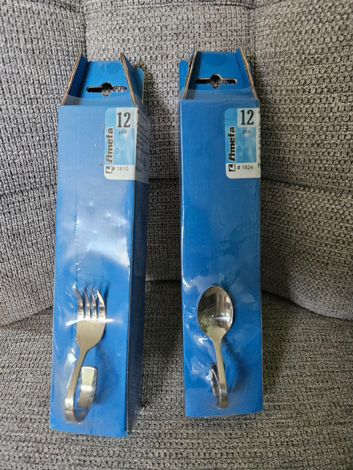 Amefa amuse set:12 Vorken en 12 Lepels - Nieuw in verpakking, Bestekset, Overige typen, Nieuw, Ophalen of Verzenden
