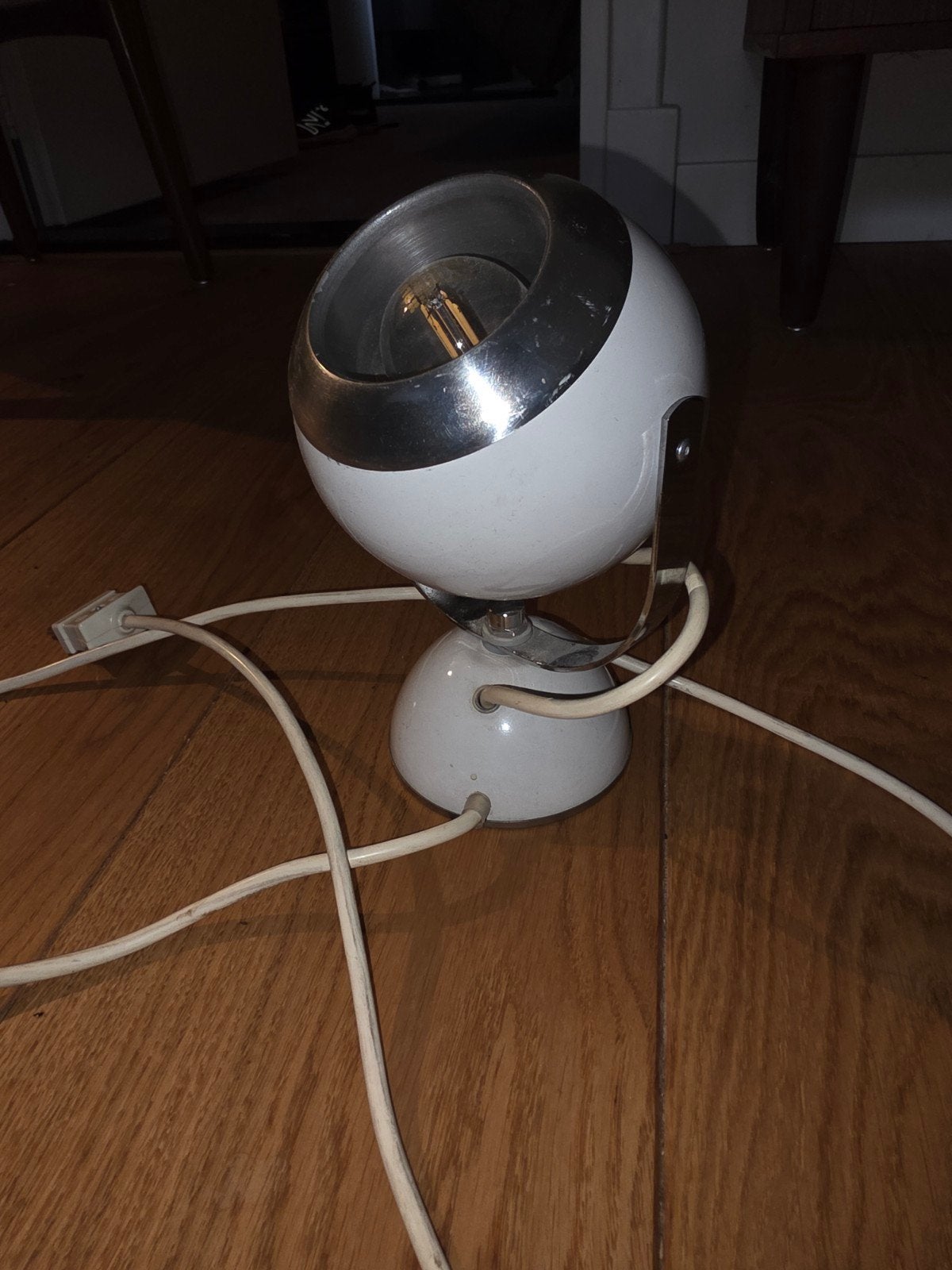 Vintage lamp soace age/eyebal ?, Ophalen of Verzenden, Gebruikt