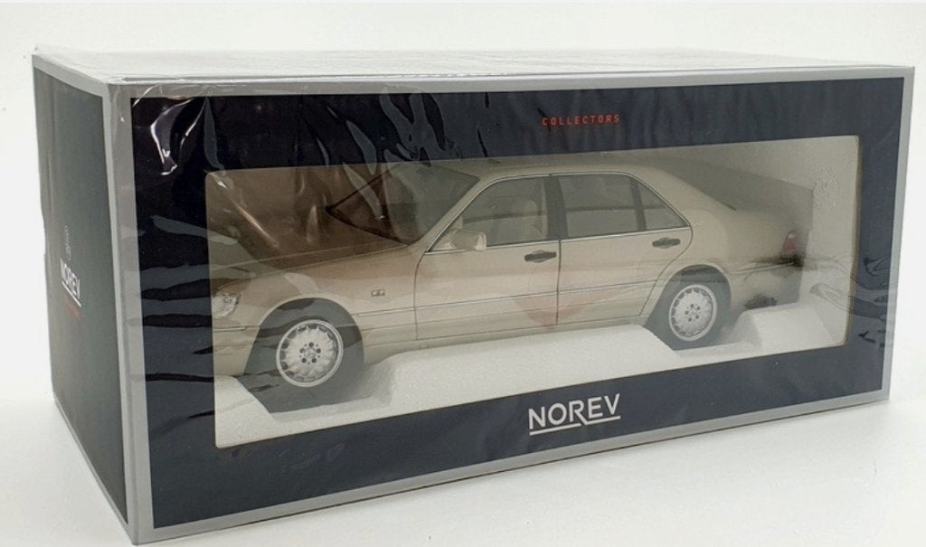 Mercedes Benz S600 1997 zilver schaal 1/18 NOREV ref. 183723, Hobby en Vrije tijd, Modelauto's | 1:18, Verzenden, Nieuw, Auto