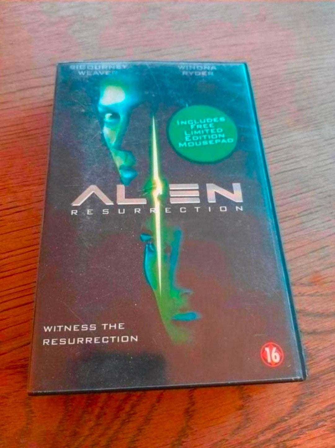 Alien Resurrection videoband., Gebruikt, Vanaf 16 jaar, Science Fiction en Fantasy, Ophalen of Verzenden