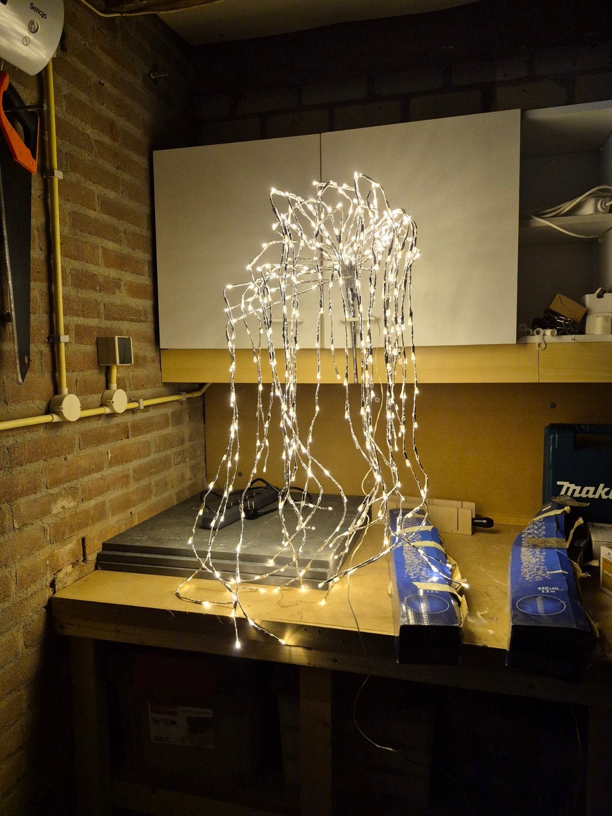 Feestverlichting serre of overkapping 2 stuks, Ophalen