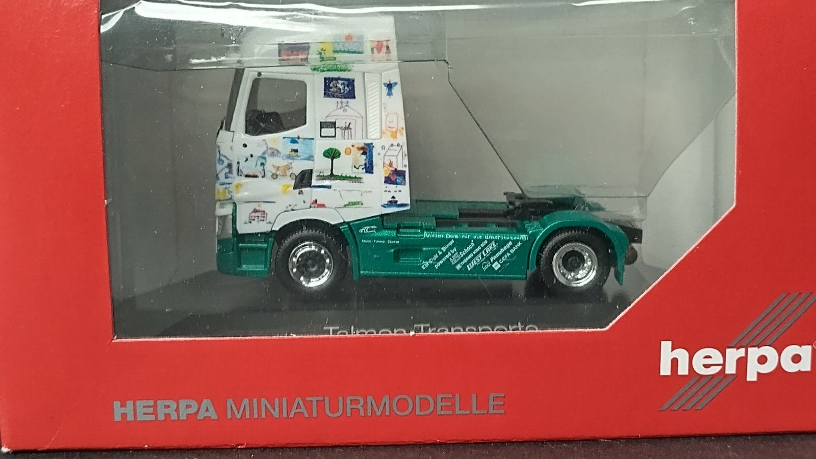 Renault T Kinder Truck Talmon Transport 1:87 Herpa Pol, Verzenden, ., Nieuw, Herpa