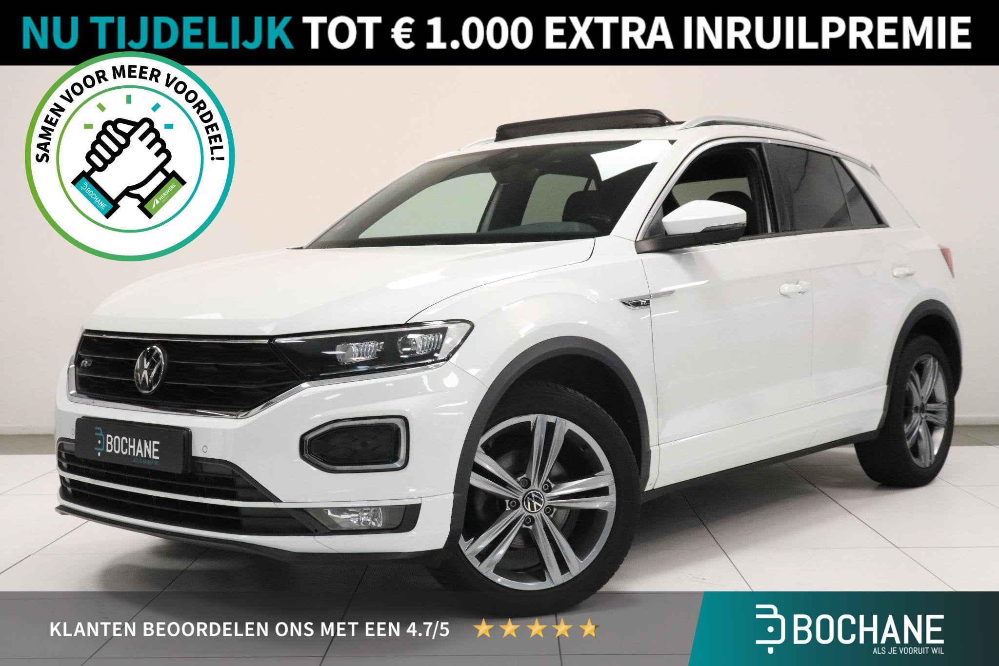 Volkswagen T-Roc 1.5 TSI 3x R-line | Pano | Camera | Navigat