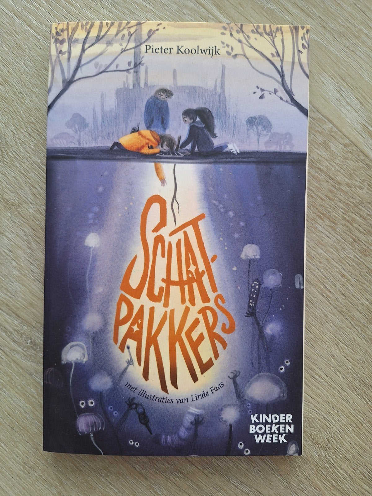 Schatpakkers - Pieter Koolwijk (Kinderboekenweek), Boeken, Ophalen of Verzenden, Zo goed als nieuw, Pieter Koolwijk, Fictie algemeen