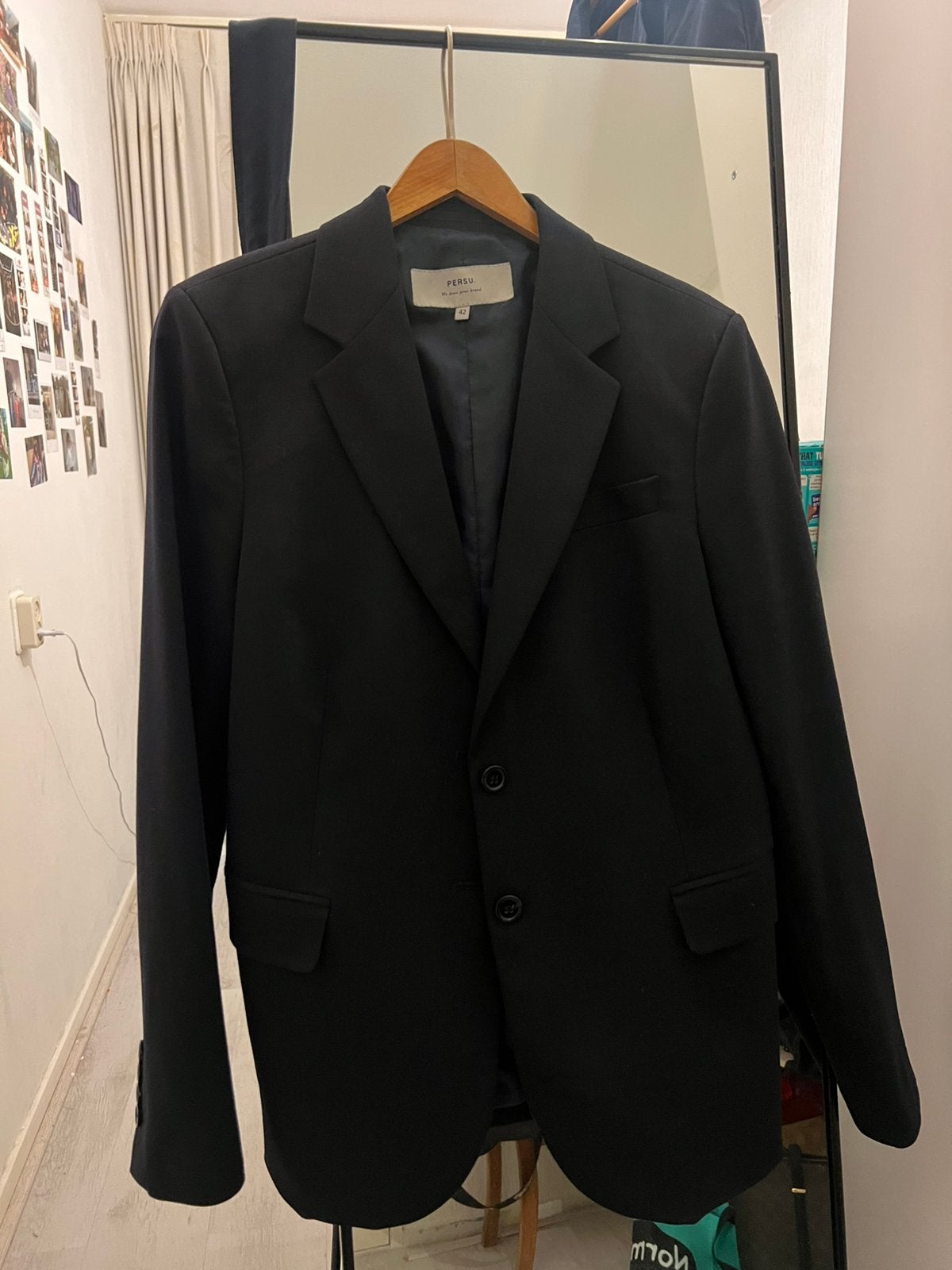 Dames PERSU blazer maat 42 valt als 40, Ophalen of Verzenden, Gedragen