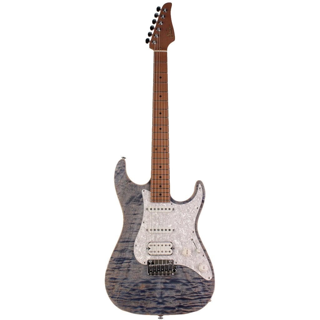 Suhr Standard Plus HSS Maple Trans Blue Denim Slate – Nieuw, Muziek en Instrumenten, Snaarinstrumenten | Gitaren | Elektrisch