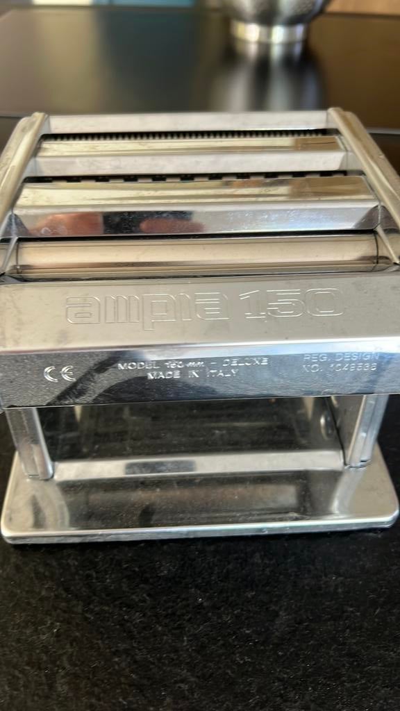 Ampia 150 Pastamachine - Zo goed als nieuw, Zilver, Ophalen of Verzenden, Zo goed als nieuw, Metaal