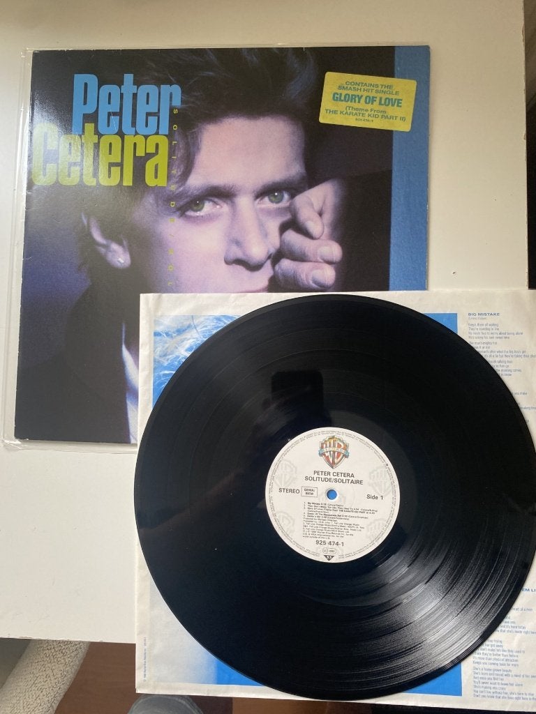 Peter Cetera – Solitude / Solitaire, LP, Pop, Ophalen of Verzenden, Zo goed als nieuw