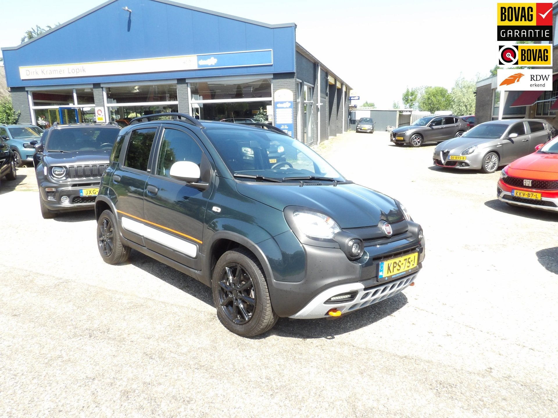 Fiat Panda 1.0 Hybrid Garmin / Rijklaarprijs, 12 maanden, Stof, Gebruikt, Panda
