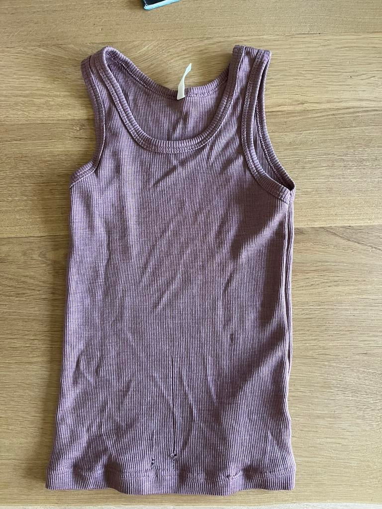 Unaduna wol/zijde hemdje maat 116/122, Kinderen en Baby's, Ophalen of Verzenden, Gebruikt, Jongen of Meisje, Nacht- of Onderkleding