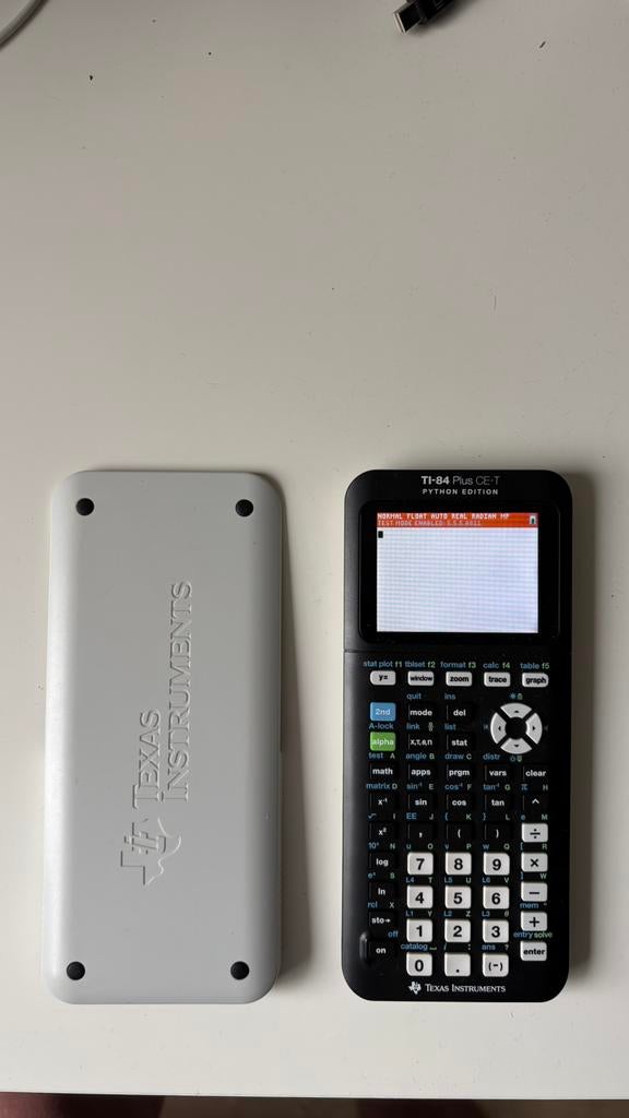 TI-84 Plus CE-T Grafische rekenmachine, Ophalen of Verzenden, Grafische rekenmachine, Zo goed als nieuw