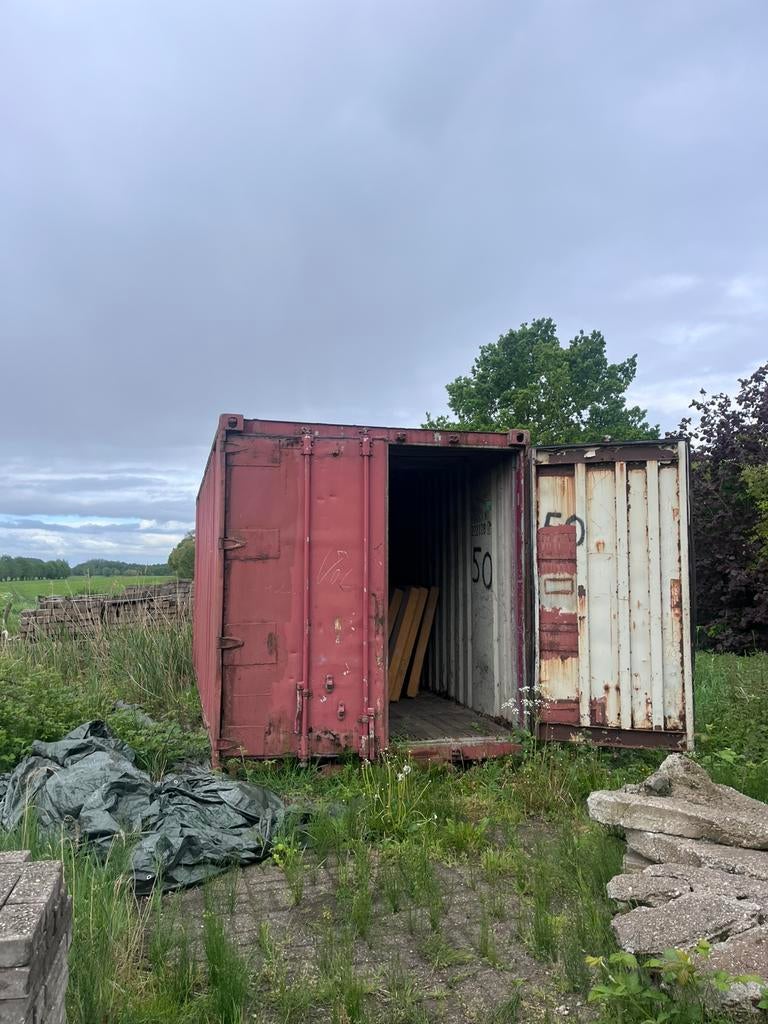 Container 2,5x6 mtr, Ophalen