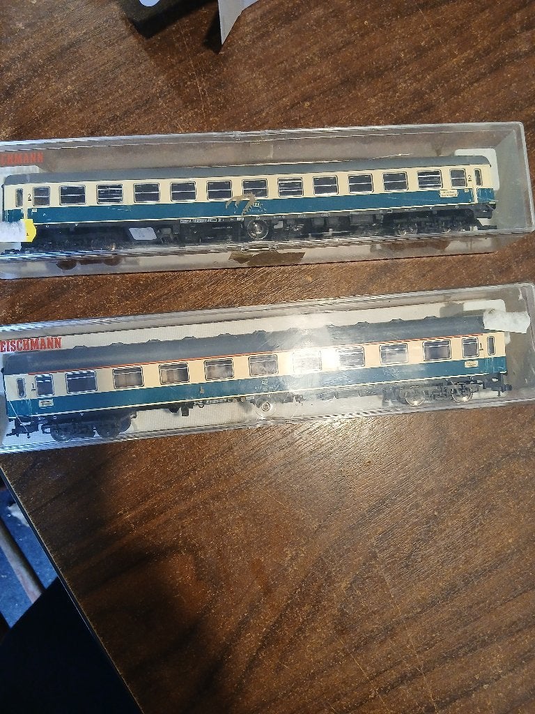 2 mooie fleischmann  rijtuigen, Gelijkstroom, Fleischmann, Wagon, Ophalen of Verzenden