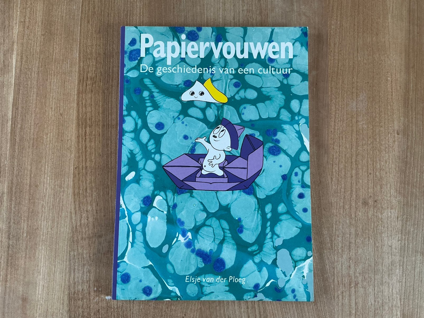 Papiervouwen - Elsje van der Ploeg - o.a. origami,kraanvogel, Ophalen of Verzenden, Zo goed als nieuw, Overige onderwerpen