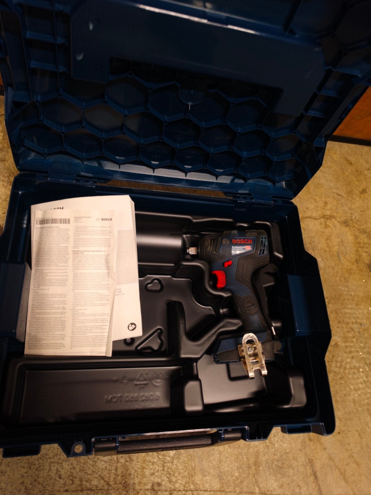 Bosch GDS 18V-200C accu slagmoersleutel 18v body, Bosch, ., Ophalen of Verzenden, Zo goed als nieuw