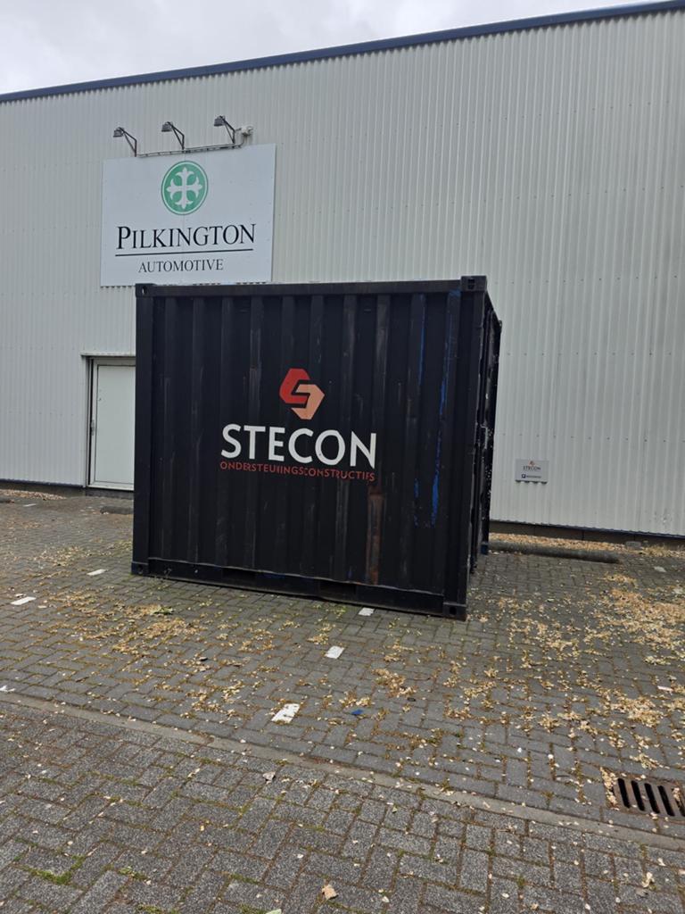 10 ft Opslagcontainer - Stecon, Zakelijke goederen, Machines en Bouw | Keten en Containers, Ophalen