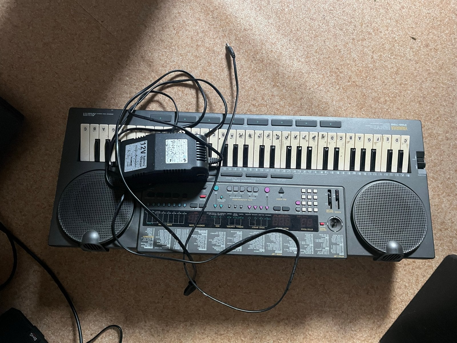 Yamaha PSS-795 keyboard met adapter, Ophalen, Gebruikt, 61 toetsen, Yamaha
