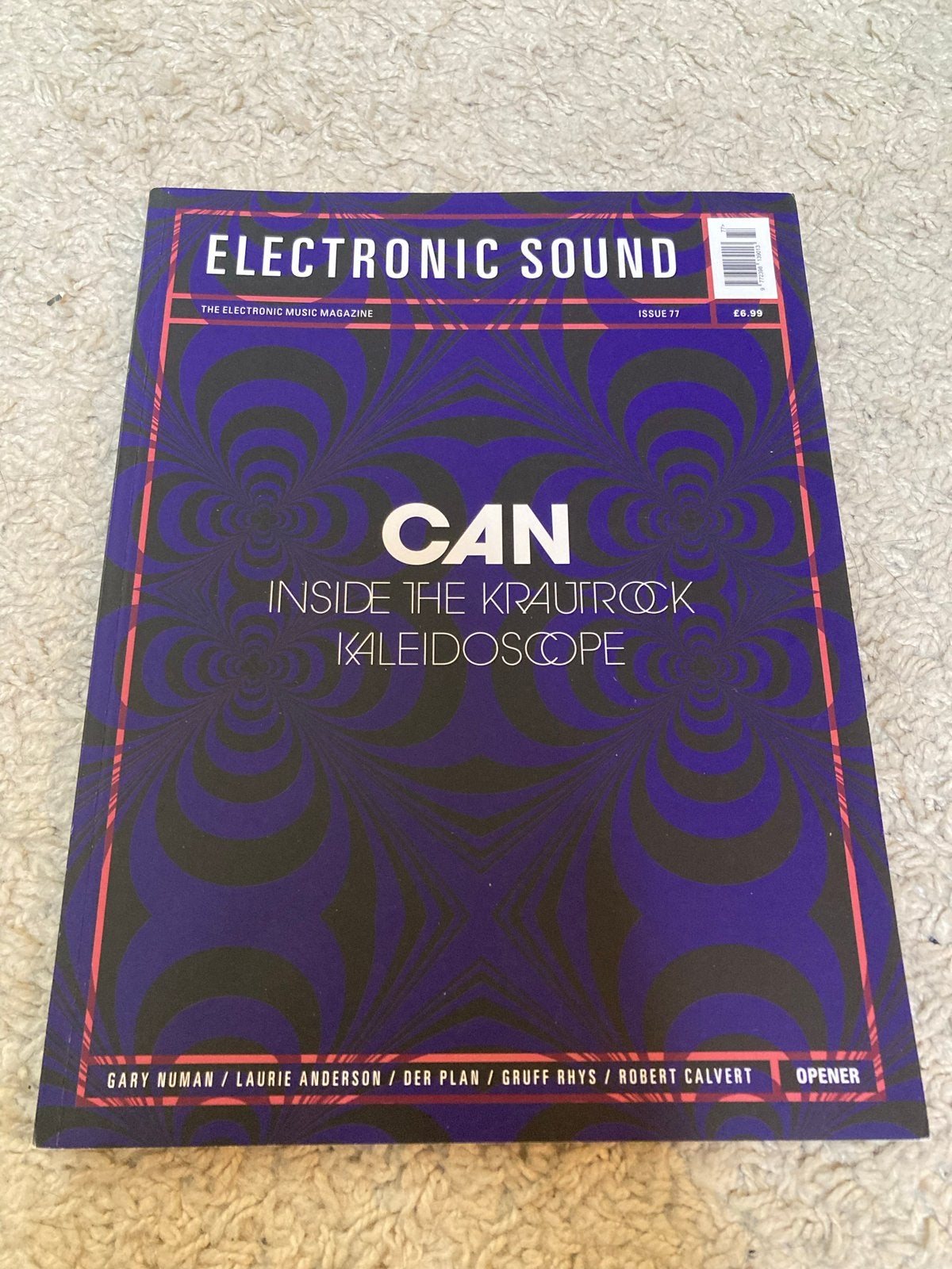 Electronic Sound Magazine CAN Krautrock BASHUNG Gary Numan, Ophalen of Verzenden, Zo goed als nieuw, Muziek, Film of Tv